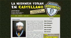 Desktop Screenshot of mishnehtorah.org